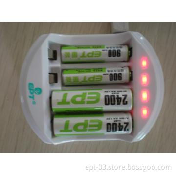 Universal charger for both AA,AAA Ni-MH battery